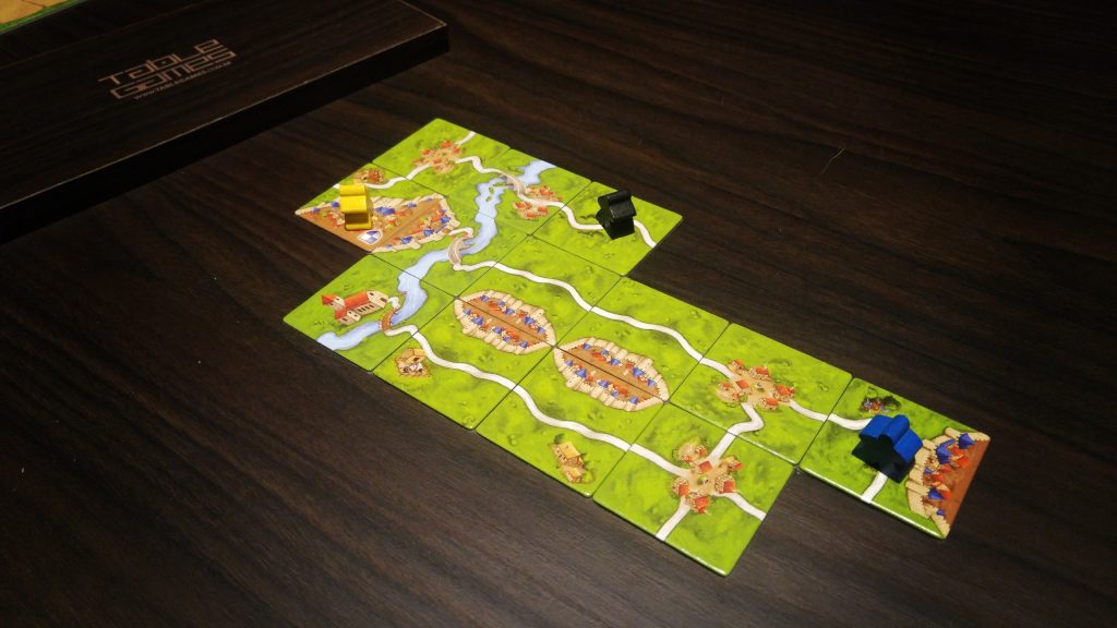carcassonne rules meeple placement