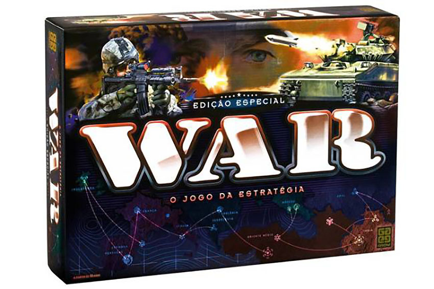 Os 45 anos de um jogo clássico: o War, da Grow • TABLE GAMES