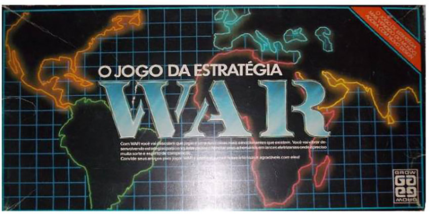 Jogo War Edição Especial original com soldados e tanques - Grow